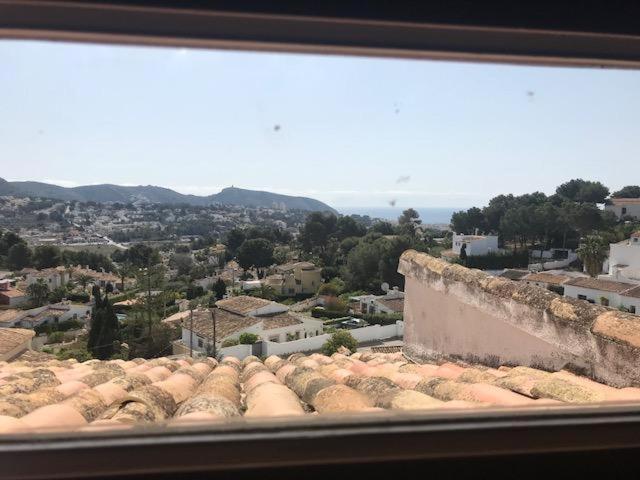 Atico-Penthouse En Moraira Con Vistas Al Mar Apartment Teulada Bagian luar foto
