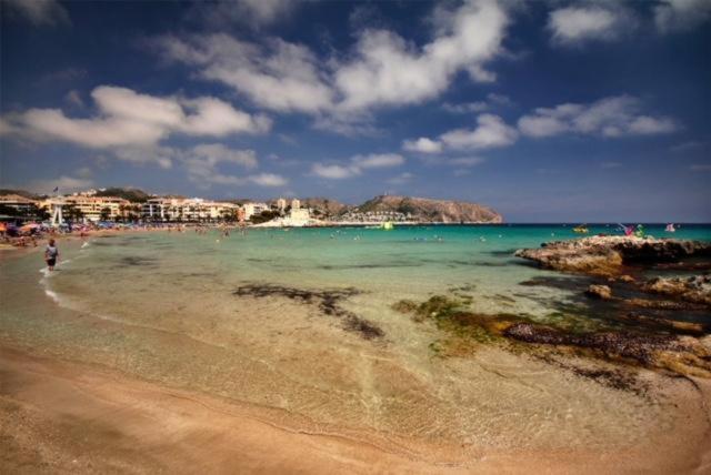 Atico-Penthouse En Moraira Con Vistas Al Mar Apartment Teulada Bagian luar foto