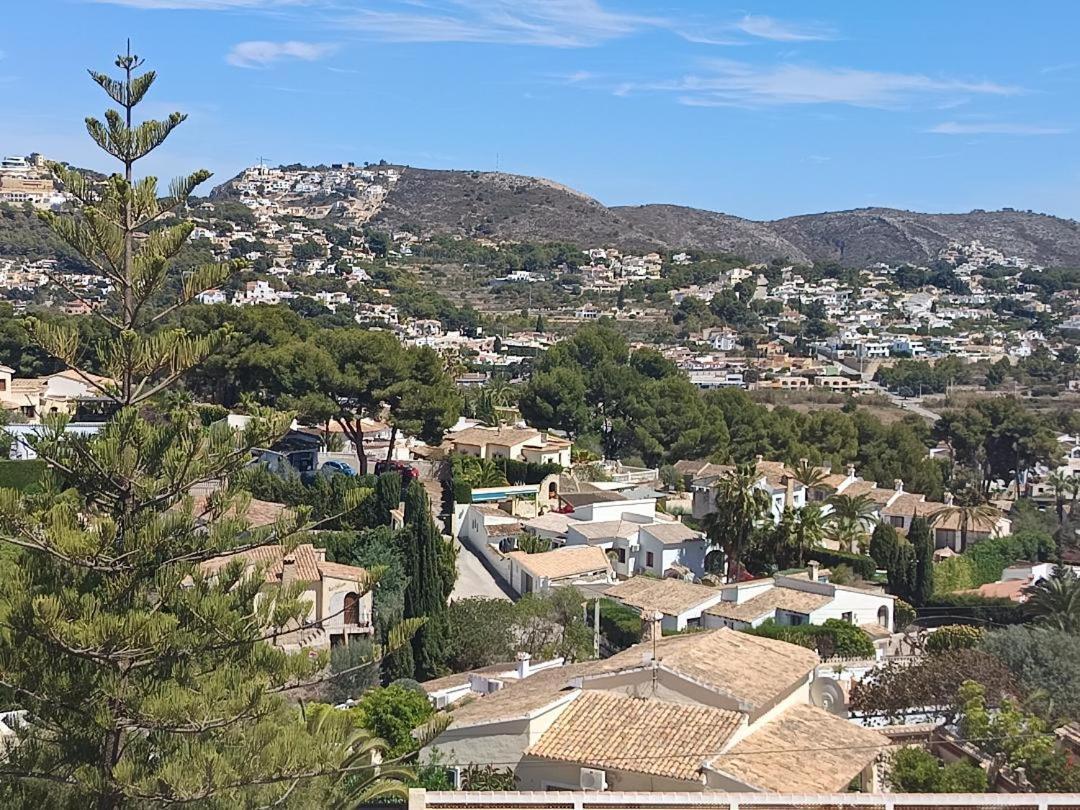 Atico-Penthouse En Moraira Con Vistas Al Mar Apartment Teulada Bagian luar foto