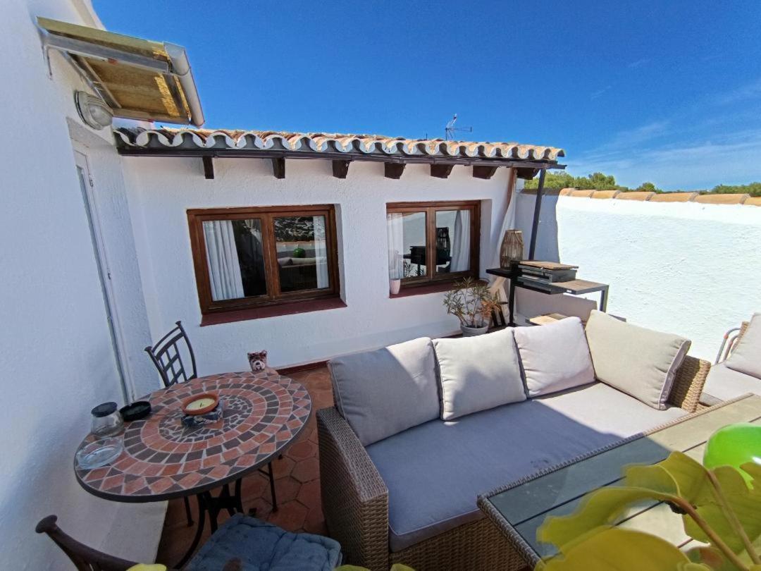 Atico-Penthouse En Moraira Con Vistas Al Mar Apartment Teulada Bagian luar foto