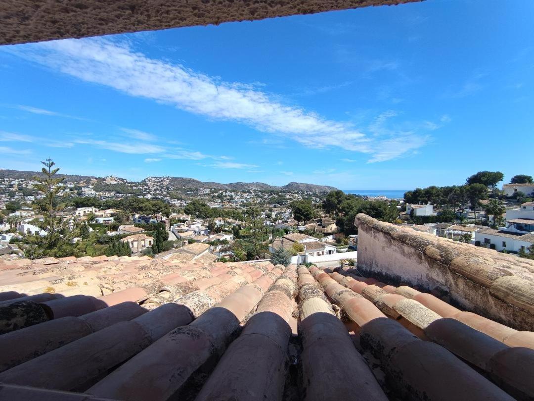 Atico-Penthouse En Moraira Con Vistas Al Mar Apartment Teulada Bagian luar foto
